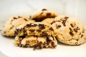 homemade chocolate chip cookies